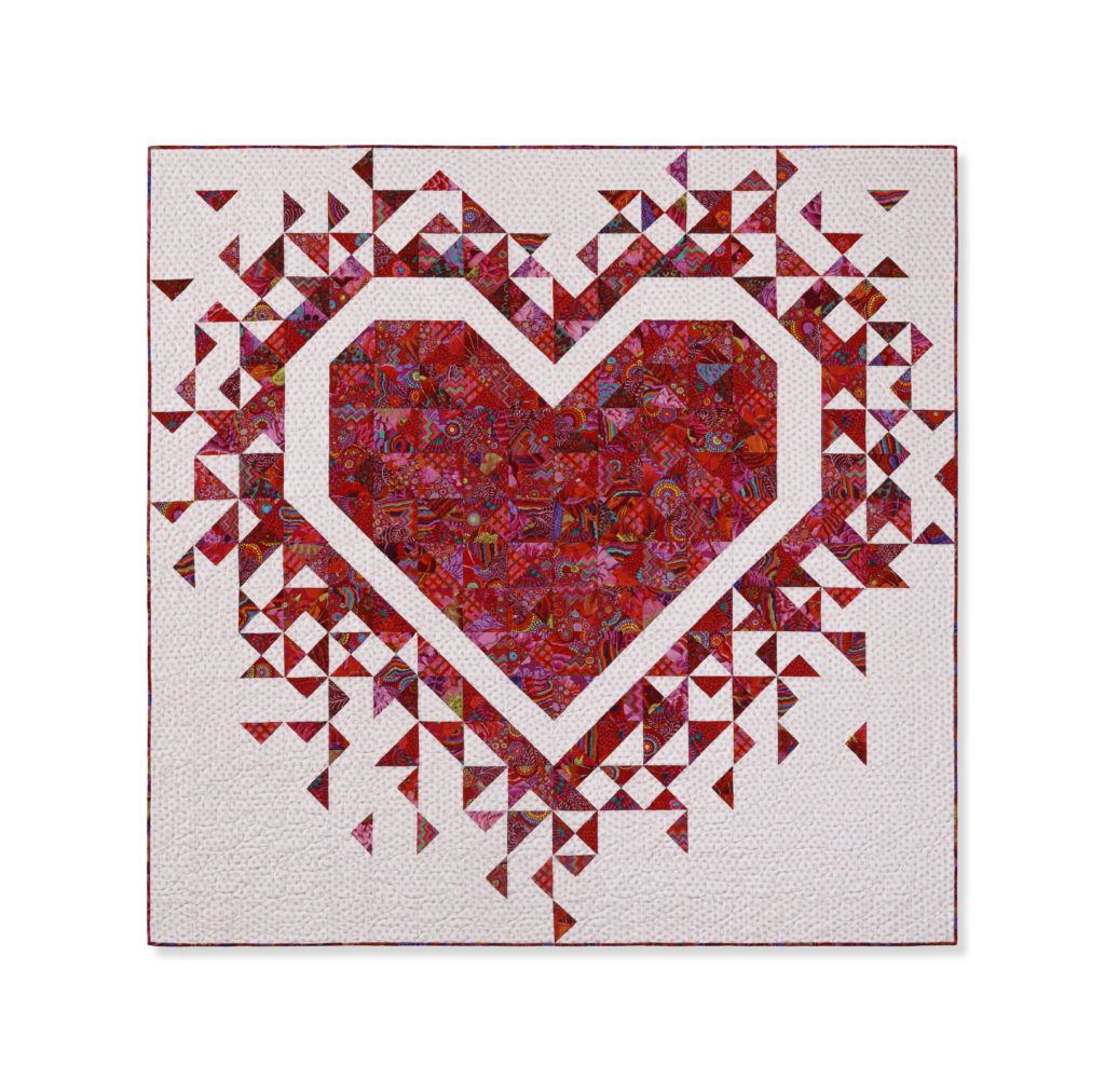 The Exploding Heart Kit Quilt Tutorial from Missouri Star Quilt Co.
